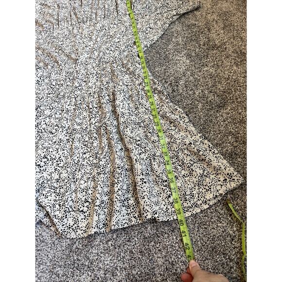 Loft Women’s Dolman Sleeve Lightweight Elastic Waist Dress Size Medium - Picture 9 of 11